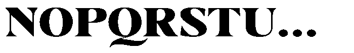 Casimo Black Expanded Font UPPERCASE
