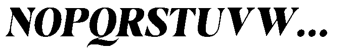 Casimo Black Oblique Font UPPERCASE
