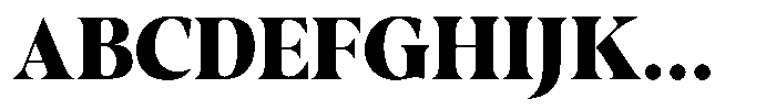 Casimo Black Font UPPERCASE
