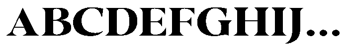 Casimo Bold Expanded Font UPPERCASE