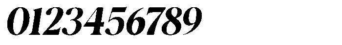 Casimo Bold Oblique Font OTHER CHARS