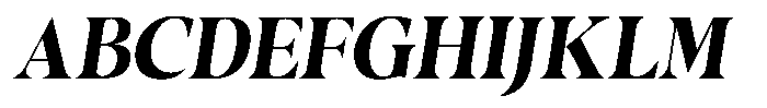 Casimo Bold Oblique Font UPPERCASE