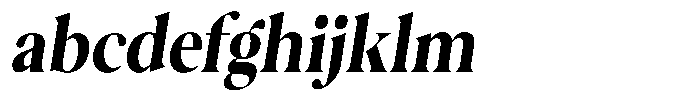 Casimo Bold Semi Condensed Oblique FONT
