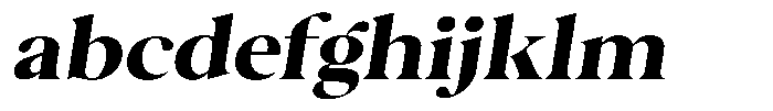Casimo Bold Semi Expanded Oblique FONT
