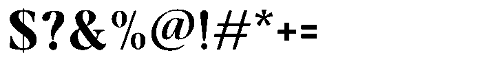 Casimo Bold Font OTHER CHARS