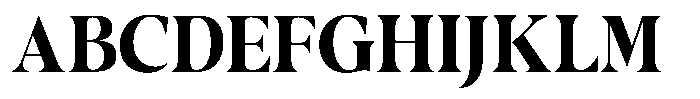 Casimo Bold Font UPPERCASE