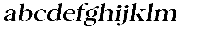 Casimo Expanded Oblique FONT