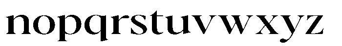 Casimo Expanded Font LOWERCASE