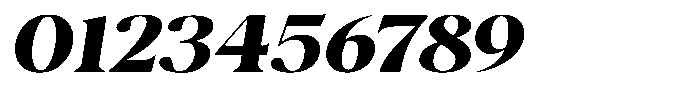 Casimo Extra Bold Expanded Oblique Font OTHER CHARS