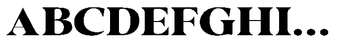 Casimo Extra Bold Expanded Font UPPERCASE