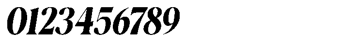 Casimo Extra Bold Semi Condensed Oblique Font OTHER CHARS