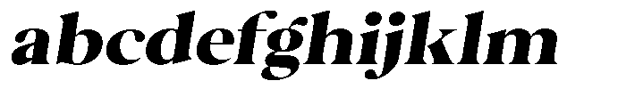 Casimo Extra Bold Semi Expanded Oblique FONT