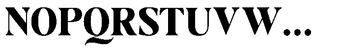 Casimo Extra Bold Font UPPERCASE