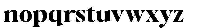 Casimo Extra Bold Font LOWERCASE