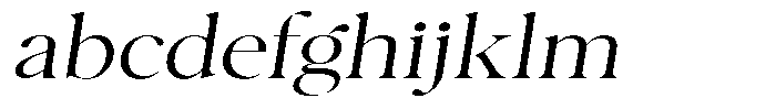 Casimo Extra Light Expanded Oblique FONT