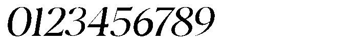 Casimo Light Semi Expanded Oblique Font OTHER CHARS