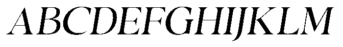 Casimo Light Semi Expanded Oblique Font UPPERCASE