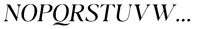 Casimo Light Semi Expanded Oblique Font UPPERCASE
