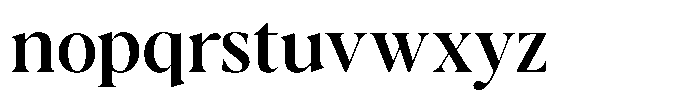 Casimo Medium Font LOWERCASE