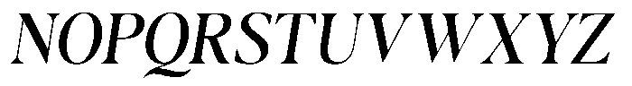 Casimo Oblique Font UPPERCASE