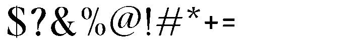 Casimo Regular Font OTHER CHARS
