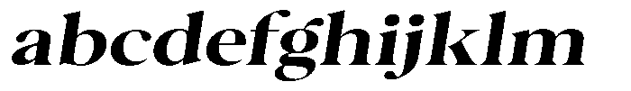Casimo Semi Bold Expanded Oblique FONT