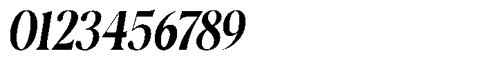 Casimo Semi Bold Semi Condensed Oblique Font OTHER CHARS