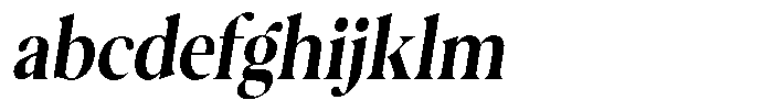 Casimo Semi Bold Semi Condensed Oblique FONT