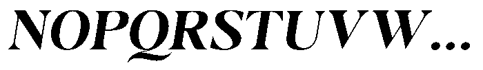 Casimo Semi Bold Semi Expanded Oblique Font UPPERCASE