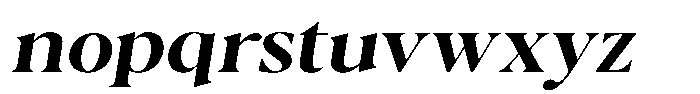 Casimo Semi Bold Semi Expanded Oblique Font LOWERCASE