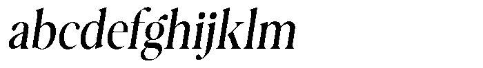 Casimo Semi Condensed Oblique FONT