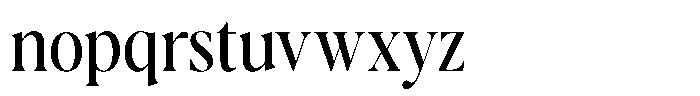 Casimo Semi Condensed Font LOWERCASE