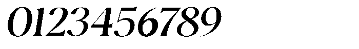 Casimo Semi Expanded Oblique Font OTHER CHARS