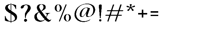 Casimo Semi Expanded Font OTHER CHARS