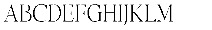 Casimo Thin Font UPPERCASE