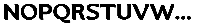 Casiora Prime Black Expanded Font UPPERCASE