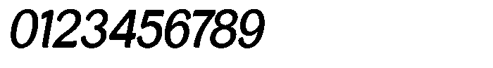 Casiora Prime Bold Condensed Oblique Font OTHER CHARS