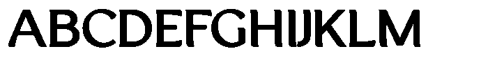 Casiora Prime Bold Expanded Font UPPERCASE