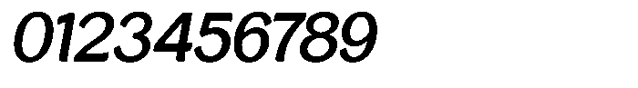 Casiora Prime Bold Oblique Font OTHER CHARS
