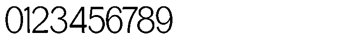 Casiora Prime Condensed Font OTHER CHARS