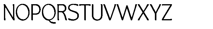 Casiora Prime Condensed Font UPPERCASE