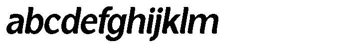 Casiora Prime Extra Bold Condensed Oblique FONT