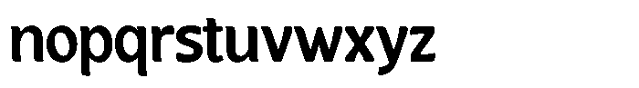 Casiora Prime Extra Bold Condensed Font LOWERCASE