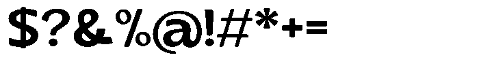 Casiora Prime Extra Bold Expanded Font OTHER CHARS