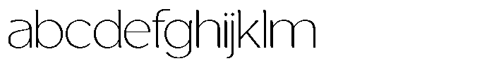 Casiora Prime Extra Light Expanded FONT