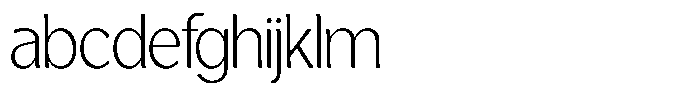 Casiora Prime Light Condensed FONT