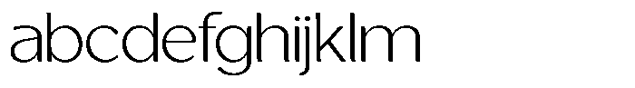Casiora Prime Light Expanded FONT