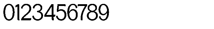 Casiora Prime Medium Condensed Font OTHER CHARS