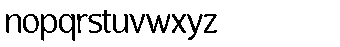 Casiora Prime Medium Condensed Font LOWERCASE
