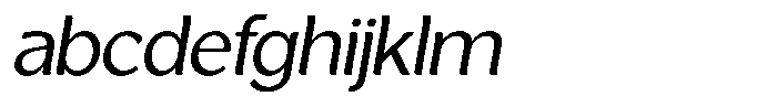 Casiora Prime Medium Oblique FONT